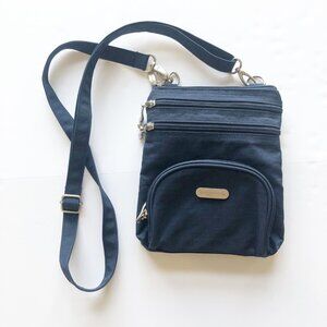 BAGGALLINI Mini Crossbody Purse Bag Navy Blue Travel